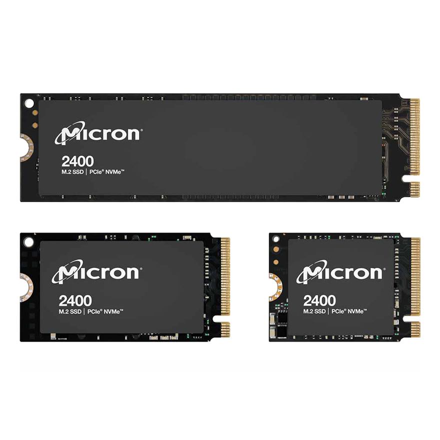 Micron - NVMe SSDs - 64GB-15.36TB